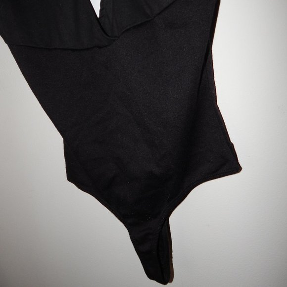 Black Leather Bodysuit - Picture 4 of 4